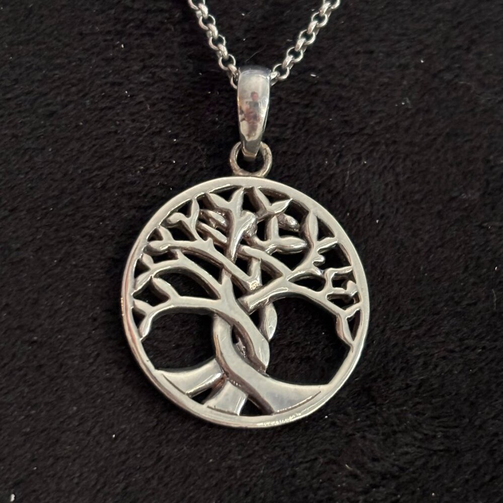 Tree of Life - Sterling Silver Pendant Necklace